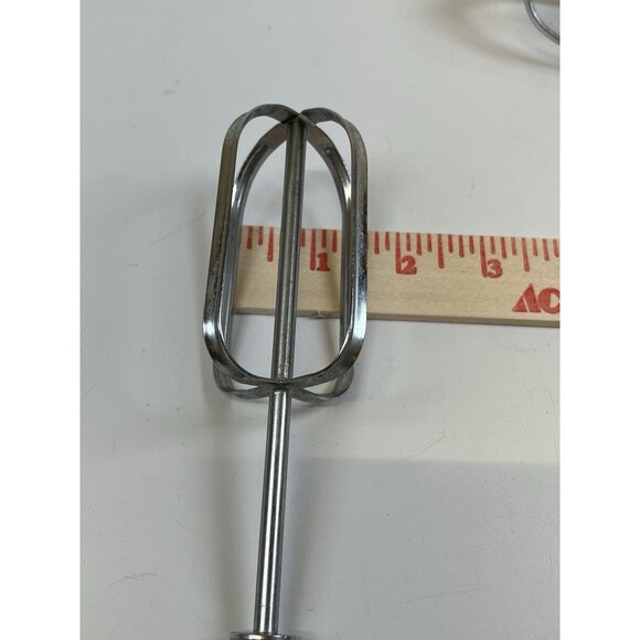 Vintage Sunbeam Chrome Mixer Beaters Replacement Parts For Stand‎ Mixer Small - Picture 5 of 7